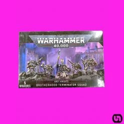 Games Workshop Warhammer: 40,000 - Grey Knights-Brotherhood Terminator Squad Miniatures