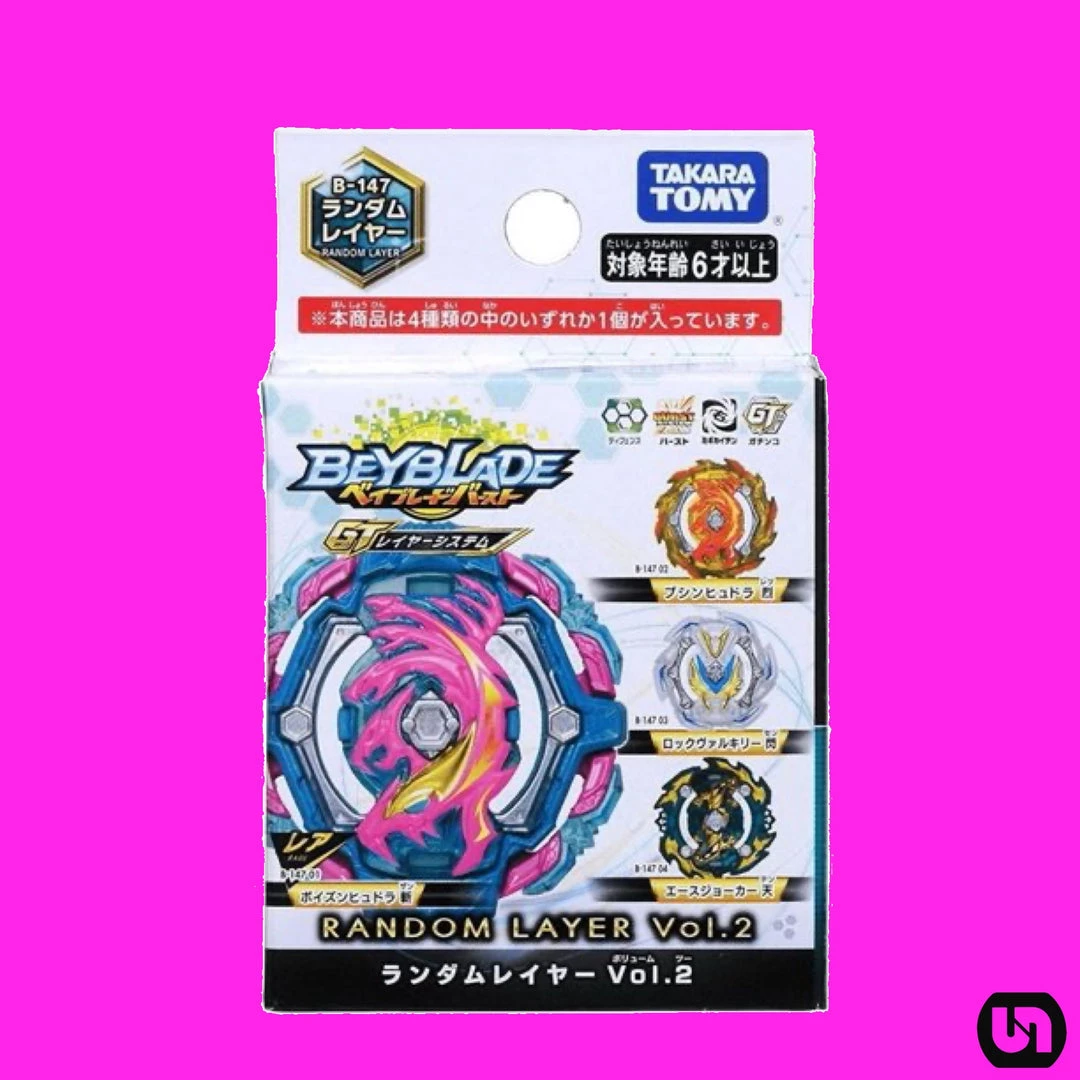 Takara Tomy: Beyblade - GT Random Layer Vol.2 B-147 3 Takara Tomy: Beyblade - GT Random Layer Vol.2 B-147