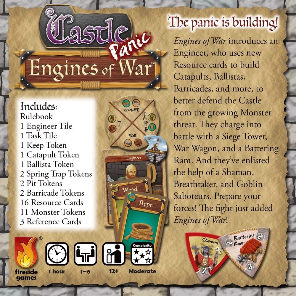 Fireside Games Castle Panic: Engines Of War 4 Fireside Games Castle Panic: Engines Of War