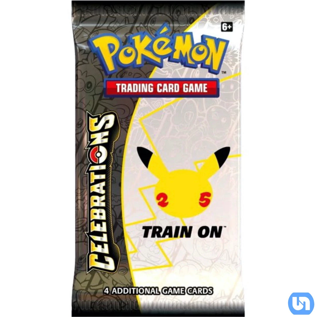 Pokemon TCG: Celebrations Booster Pack 3 Pokemon TCG: Celebrations Booster Pack