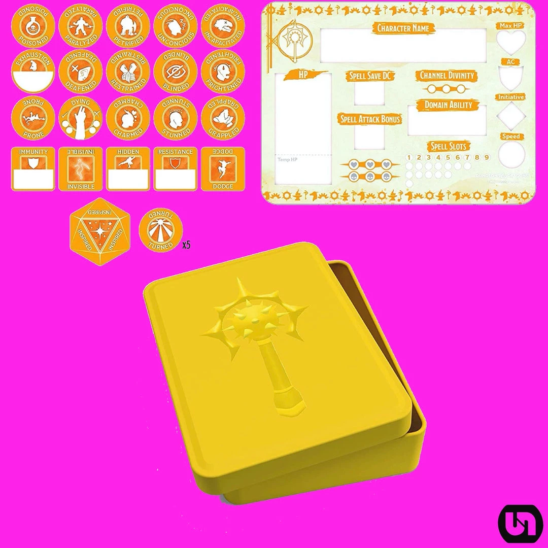 Gale Force 9 Dungeons & Dragons 5E: Cleric Token Set 3 Gale Force 9 Dungeons & Dragons 5E: Cleric Token Set