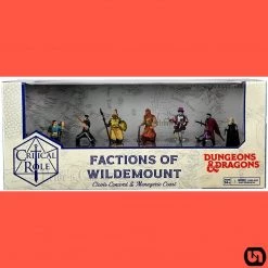 Wizkids Miniatures Dungeons & Dragons: Critical Role - Factions Of Wildemount-Clovis Concord & Menagerie Coast Box Set