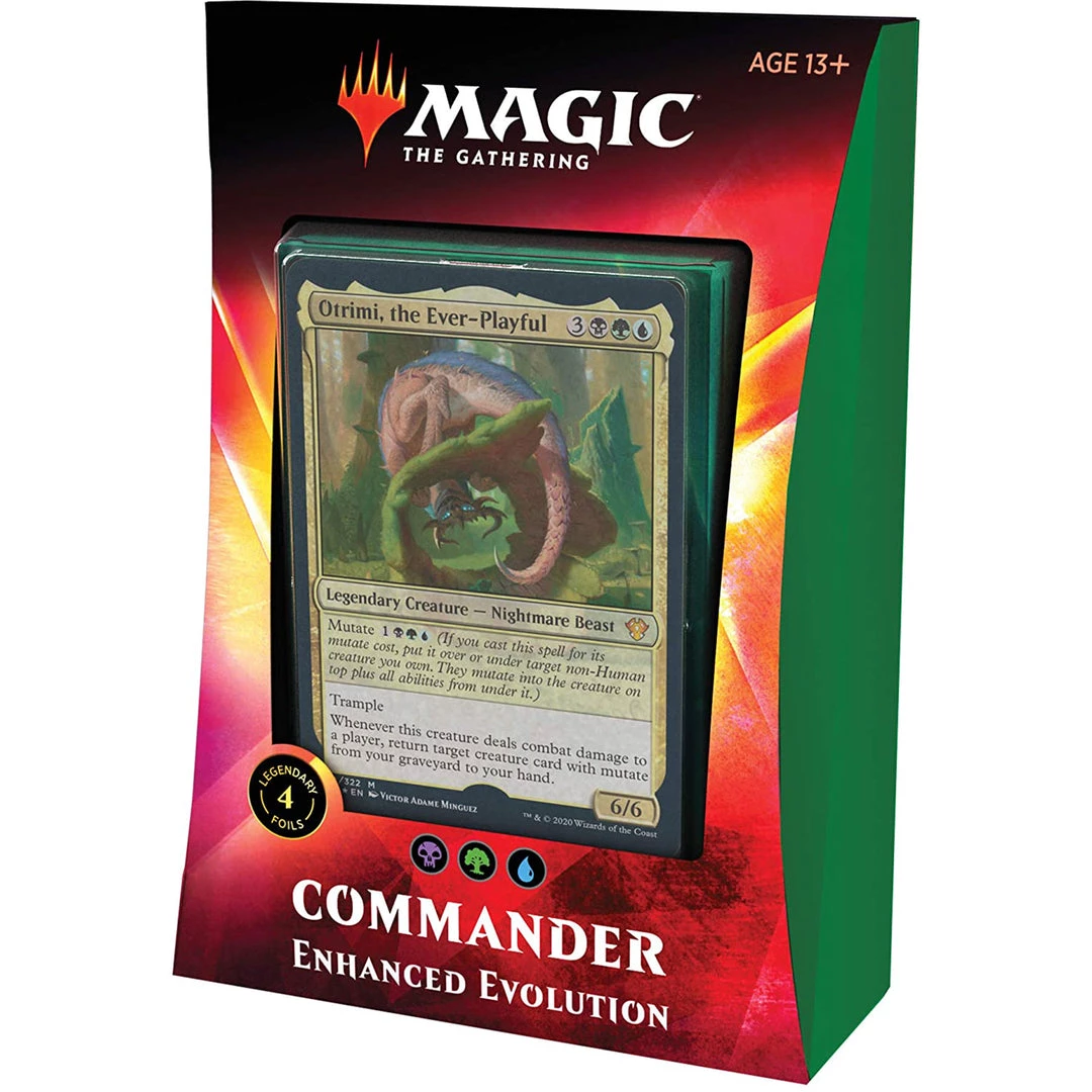 Wizards Of The Coast TCGs Magic The Gathering: Ikoria-Lair Of Behemoths Commander - Enhanced Evolution 3 Wizards Of The Coast TCGs Magic The Gathering: Ikoria-Lair Of Behemoths Commander - Enhanced Evolution