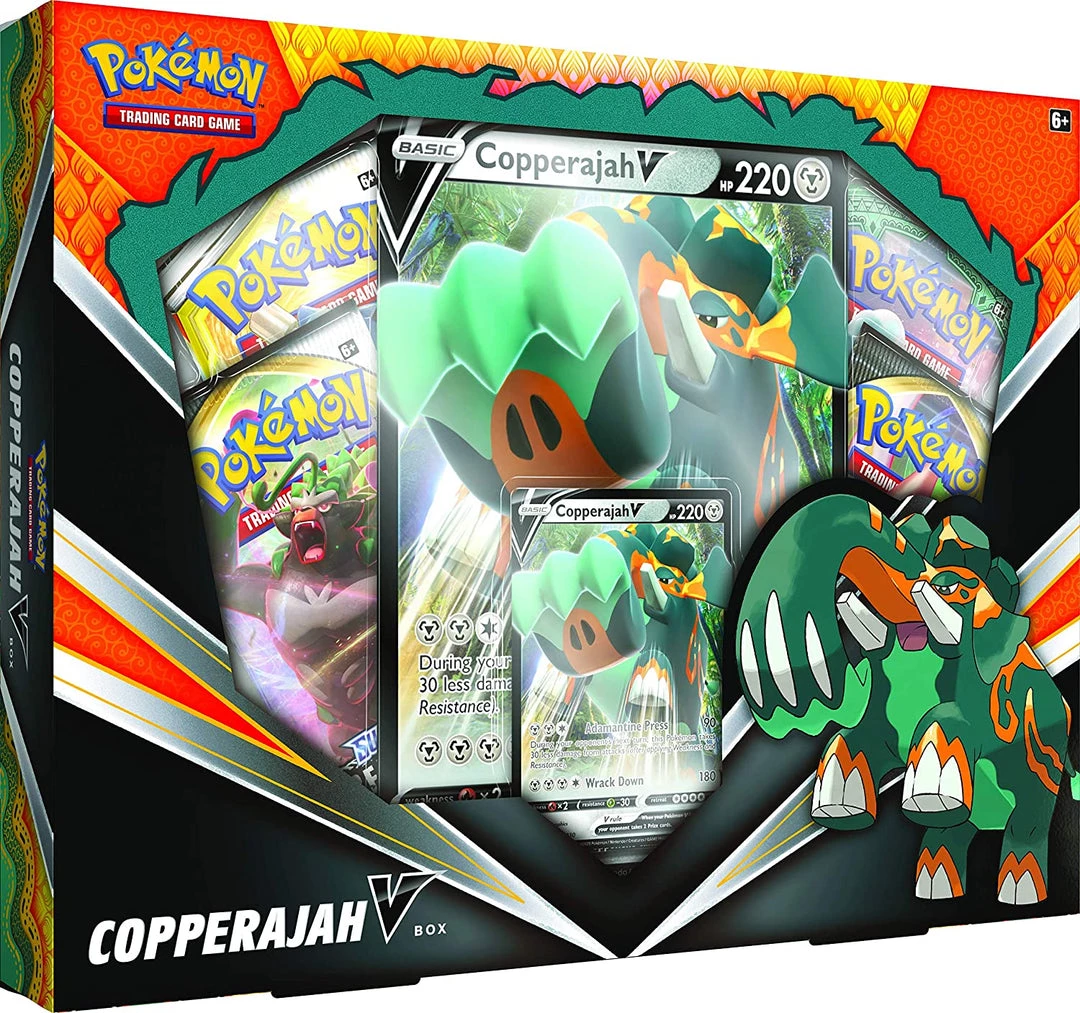 TCGs Pokemon TCG: Copperajah V Box 3 TCGs Pokemon TCG: Copperajah V Box