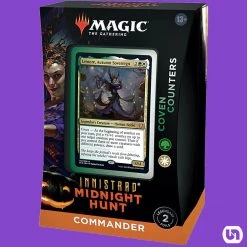 Wizards Of The Coast Magic The Gathering: Innistrad - Midnight Hunt Commander Deck-Coven Counters (Green-White)