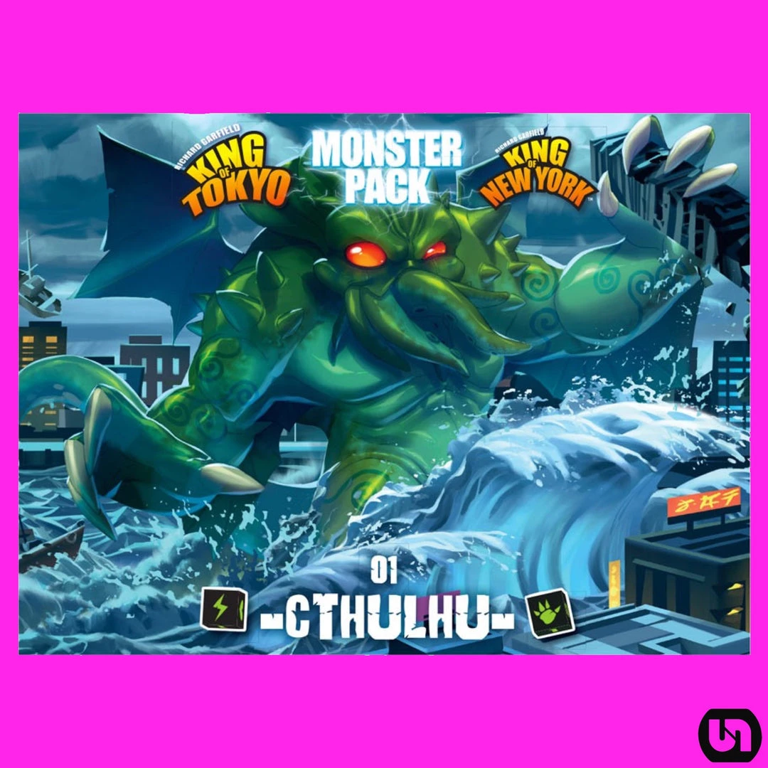 Iello Board Games King Of Tokyo 2E: Monster Pack - Cthulhu 3 Iello Board Games King Of Tokyo 2E: Monster Pack - Cthulhu
