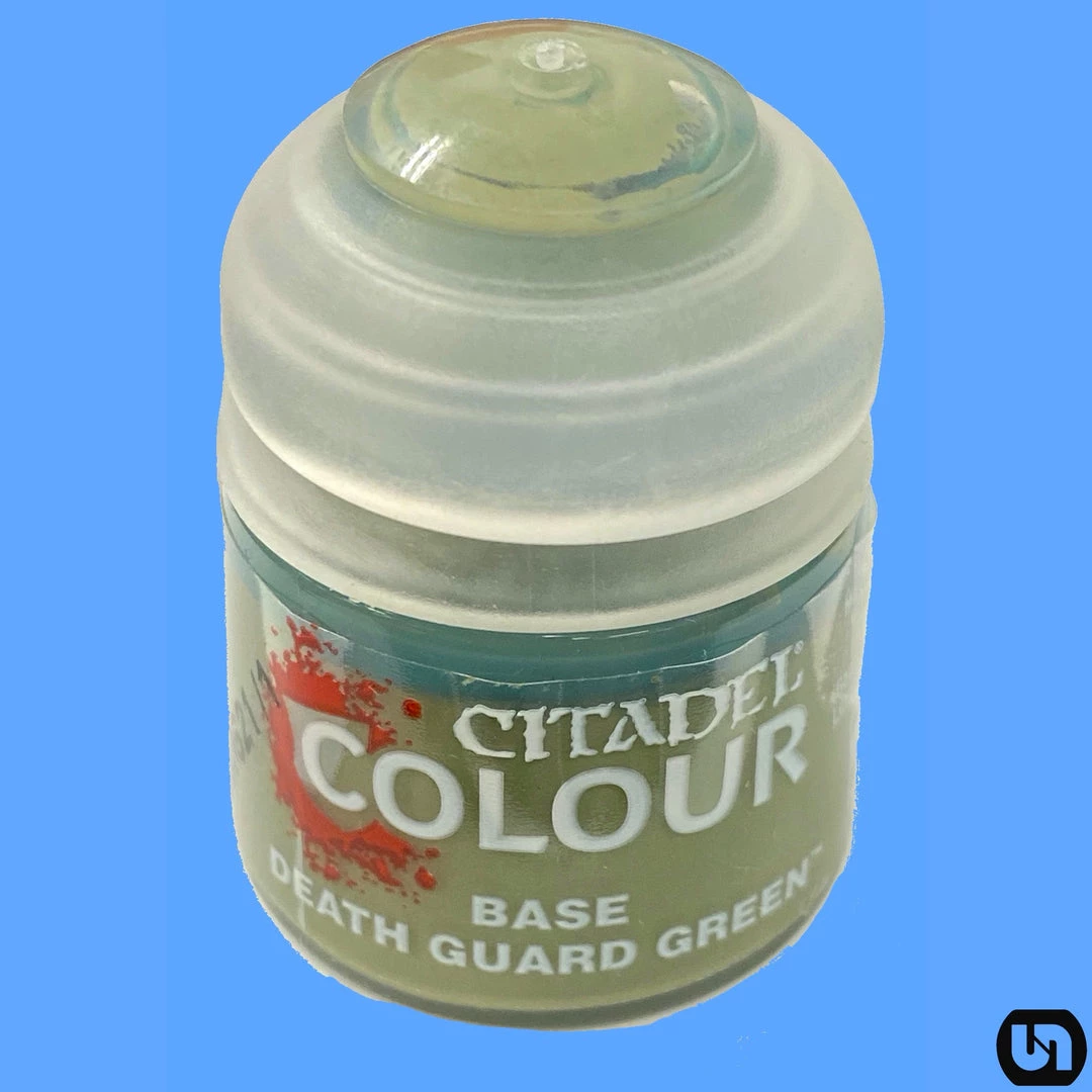 Games Workshop Miniatures Warhammer: Citadel Colour - Base - Death Guard Green 3 Games Workshop Miniatures Warhammer: Citadel Colour - Base - Death Guard Green