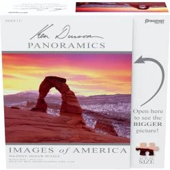 Pressman Toy Toys & Figures Ken Duncan Panoramics: Delicate Arch, National Park, Utah 504pc Puzzle