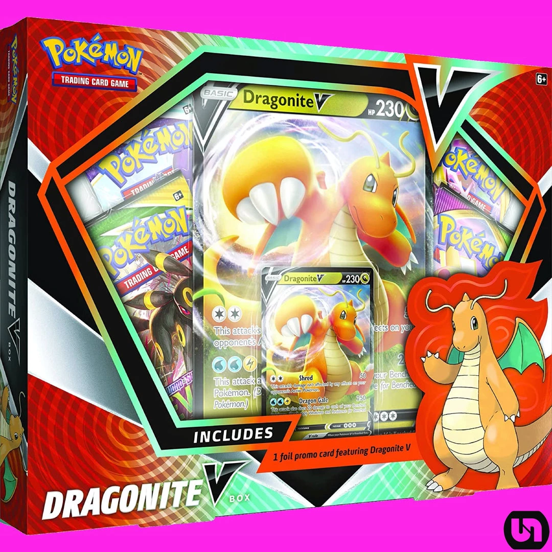 Pokemon TCG: Dragonite V Box TCGs 3 Pokemon TCG: Dragonite V Box TCGs