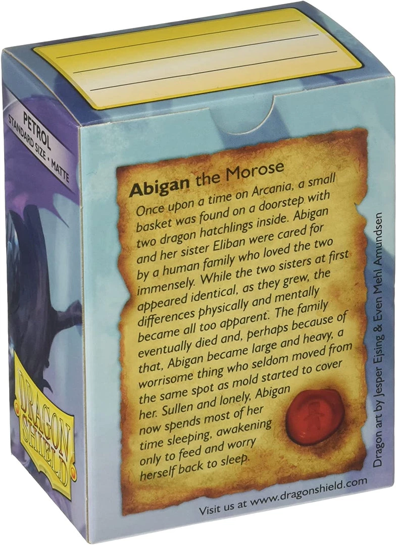 Arcane Tinman Dragon Shield Matte Sleeves - Petrol (100-Pack) 4 Arcane Tinman Dragon Shield Matte Sleeves - Petrol (100-Pack)