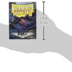 Arcane Tinman Dragon Shield Matte Sleeves - Black (100-Pack) 9 Arcane Tinman Dragon Shield Matte Sleeves - Black (100-Pack)