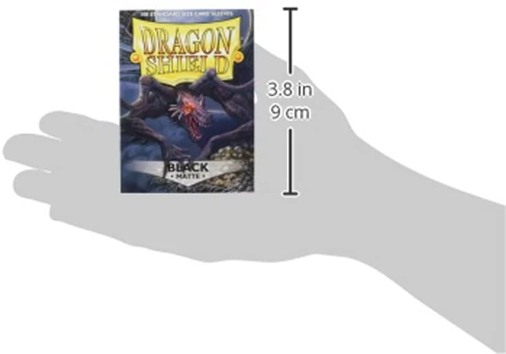 Arcane Tinman Dragon Shield Matte Sleeves - Black (100-Pack) 6 Arcane Tinman Dragon Shield Matte Sleeves - Black (100-Pack)