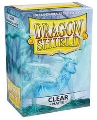 Arcane Tinman Dragon Shield: Matte Sleeves -Clear (100-Pack)