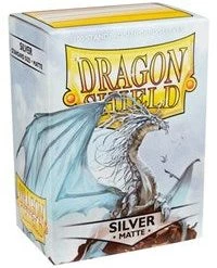 Arcane Tinman Dragon Shield Matte Sleeves - Silver (100-Pack)