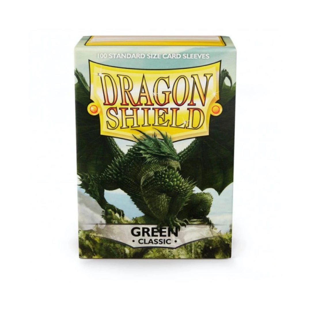 Arcane Tinman Dragon Shield Classic Sleeves - Green (100-Pack) 3 Arcane Tinman Dragon Shield Classic Sleeves - Green (100-Pack)
