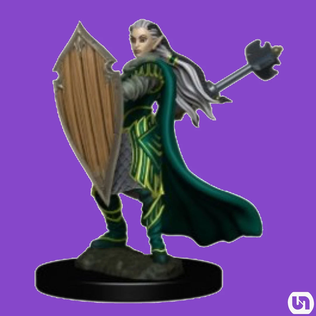 Wizkids Dungeons & Dragons: Icons Of The Realms Premium Miniatures - Elf Paladin Female 3 Wizkids Dungeons & Dragons: Icons Of The Realms Premium Miniatures - Elf Paladin Female