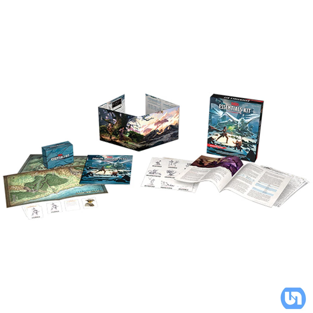 Wizards Of The Coast Dungeons & Dragons 5E: Essentials Kit RPGs 3 Wizards Of The Coast Dungeons & Dragons 5E: Essentials Kit RPGs