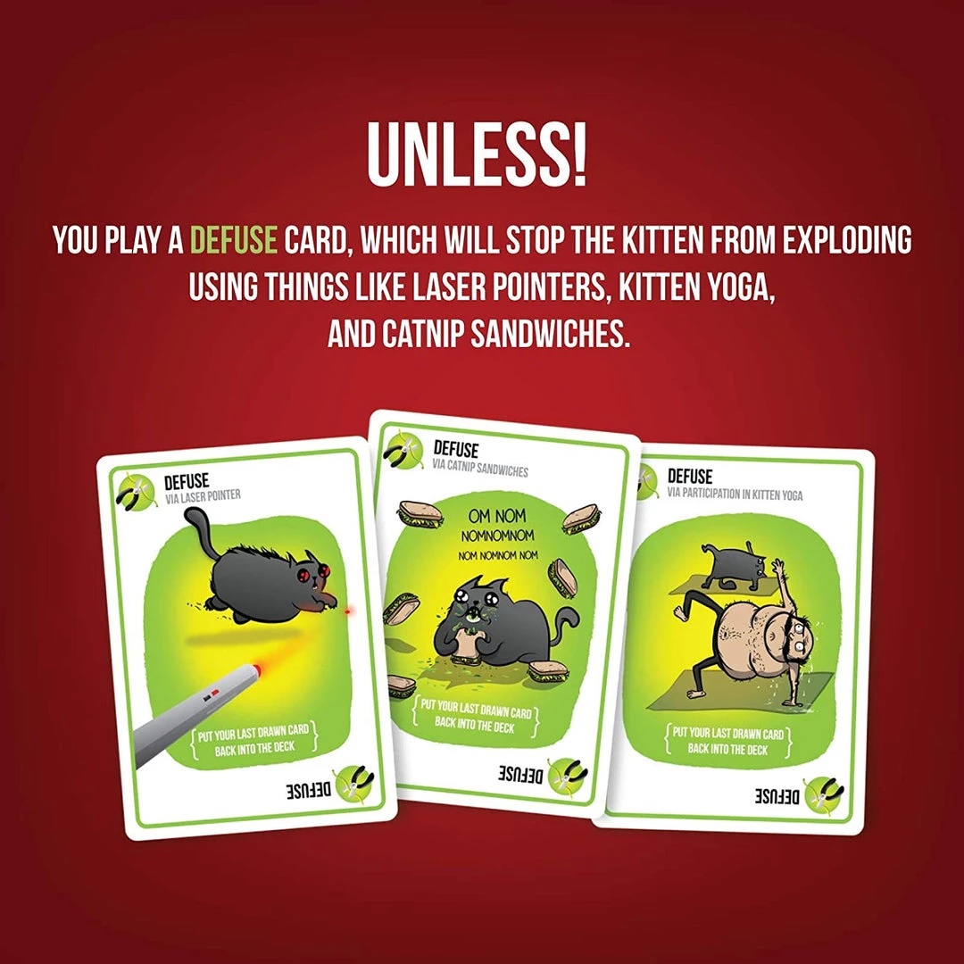 Exploding Kittens (Original Edition) Board Games 5 Exploding Kittens (Original Edition) Board Games