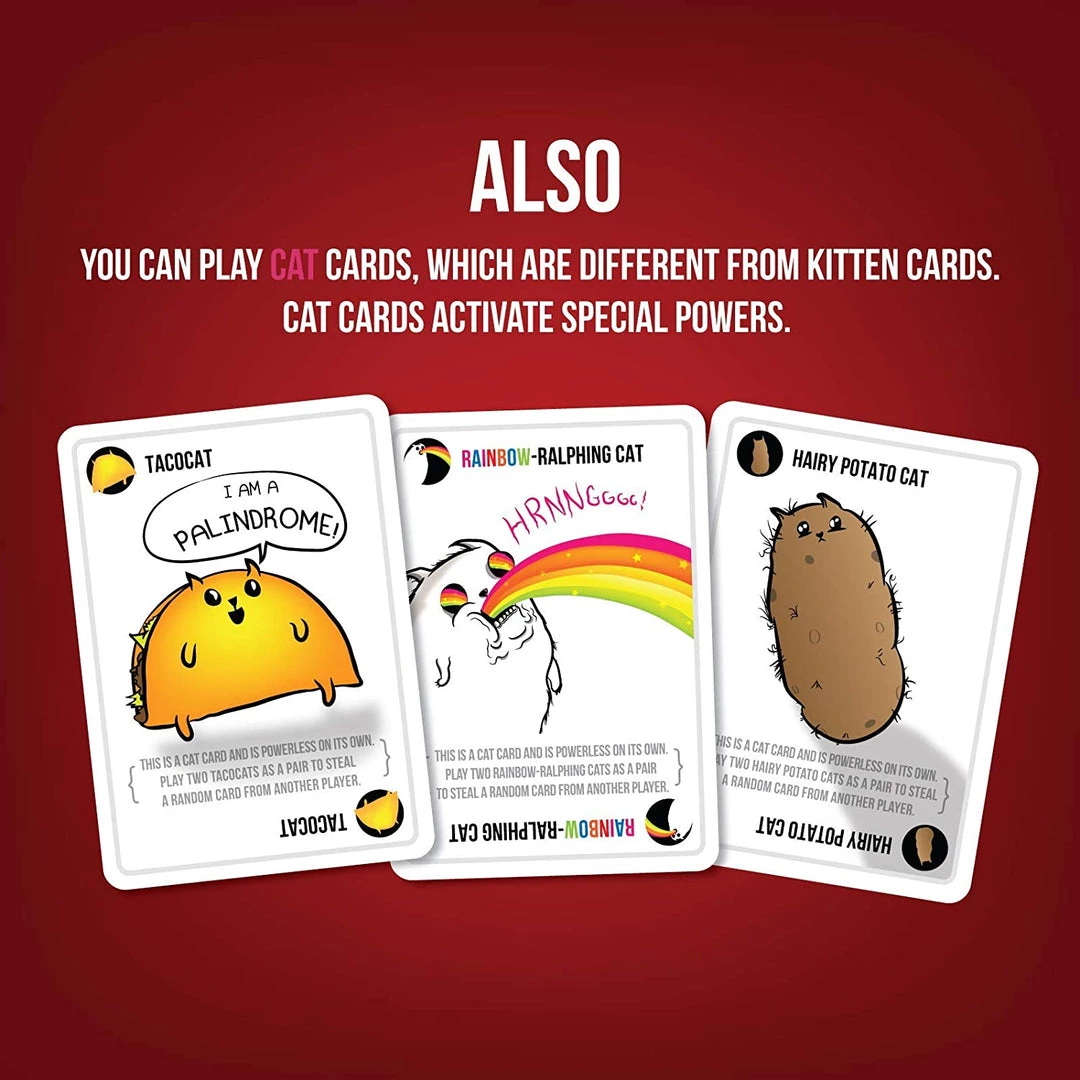 Exploding Kittens (Original Edition) Board Games 6 Exploding Kittens (Original Edition) Board Games