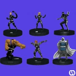 Wizkids Marvel HeroClix: Fantastic Four Future Foundation Fast Forces Miniatures