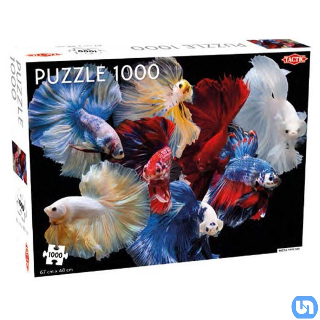 Tactic USA Toys & Figures Puzzle: Fighting Fish 1000pc 3 Tactic USA Toys & Figures Puzzle: Fighting Fish 1000pc