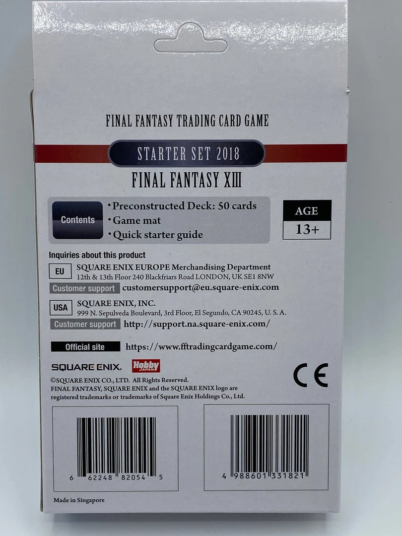 Square Enix TCGs Final Fantasy TCG 13 (XIII) Starter Deck 4 Square Enix TCGs Final Fantasy TCG 13 (XIII) Starter Deck