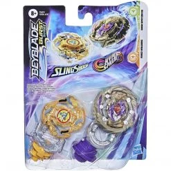 Hasbro Gaming Beyblade: Burst Surge Dual Collection Pack - Force Wolborg And Dusk Spryzen S5