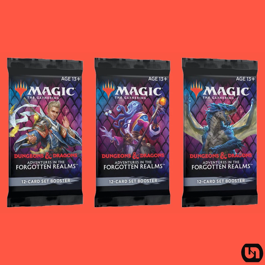 Wizards Of The Coast TCGs Magic The Gathering: Dungeons & Dragons - Adventures In The Forgotten Realms Set Booster Pack 3 Wizards Of The Coast TCGs Magic The Gathering: Dungeons & Dragons - Adventures In The Forgotten Realms Set Booster Pack
