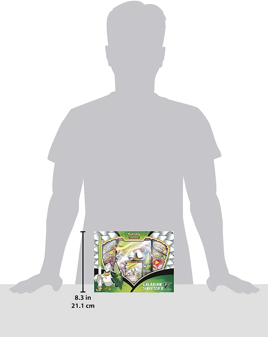 Pokemon TCG: Galarian Sirfetch'd V Box 4 Pokemon TCG: Galarian Sirfetch'd V Box