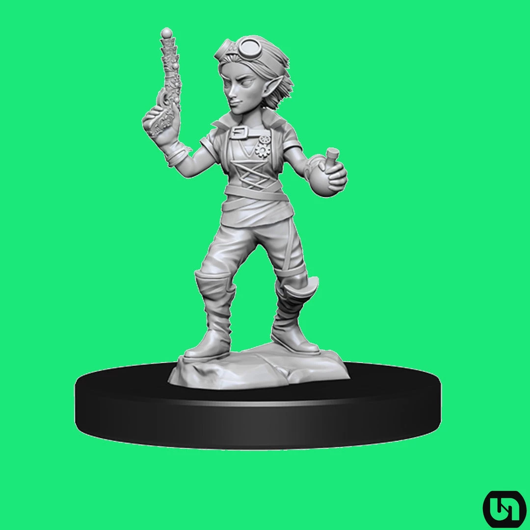 Wizkids Dungeons & Dragons: Nolzur's Marvelous Miniatures Wave 14 - Gnome Artificer Female 4 Wizkids Dungeons & Dragons: Nolzur's Marvelous Miniatures Wave 14 - Gnome Artificer Female
