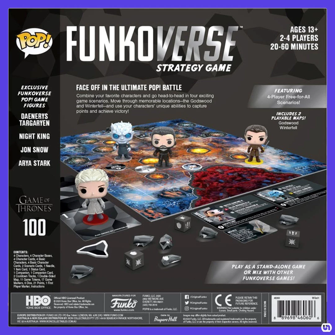 Pop!: Funkoverse - Game Of Thrones 4 Pop!: Funkoverse - Game Of Thrones
