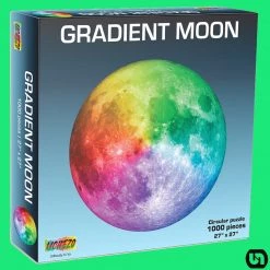 MCHEZO Puzzle: Gradient Moon 1000pc Toys & Figures