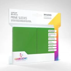 Asmodee Gamegenic: Prime Sleeves 100ct - Green Supplies