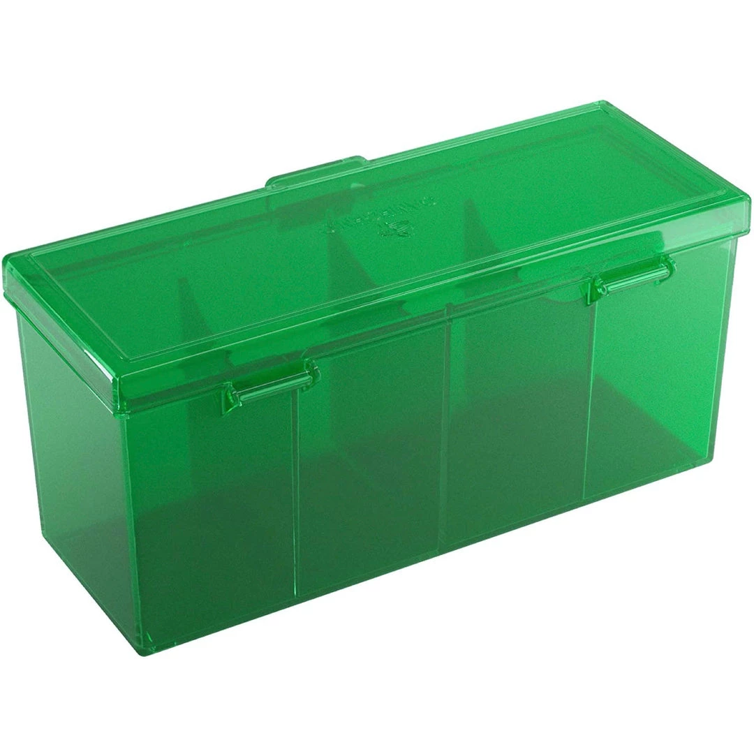 Asmodee Gamegenic: Fourtress 320+ Deck Box - Green Supplies 5 Asmodee Gamegenic: Fourtress 320+ Deck Box - Green Supplies