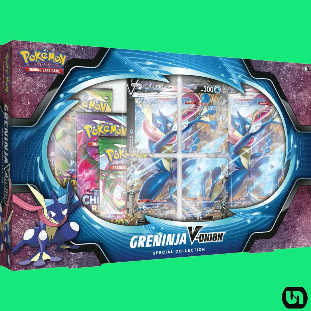 TCGs Pokemon TCG: V-Union Special Edition - Greninja 3 TCGs Pokemon TCG: V-Union Special Edition - Greninja