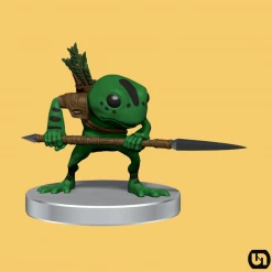 Wizkids Dungeons & Dragons: Icons Of The Realms - Grung Warband Miniatures