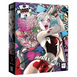 USAopoly Harley Quinn Die Laughin 1000pc Puzzle