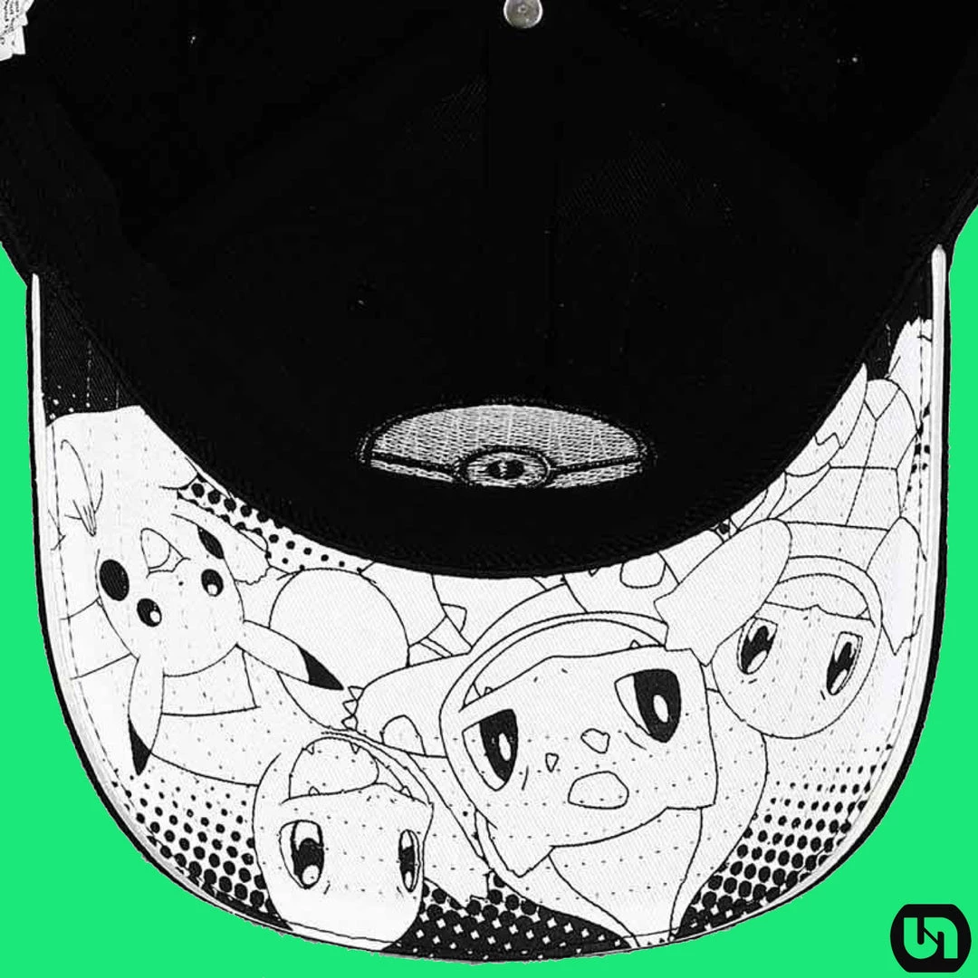 Bioworld Pokemon: Pokeball Holographic Elite Flex Pre-Curved Snapback 4 Bioworld Pokemon: Pokeball Holographic Elite Flex Pre-Curved Snapback