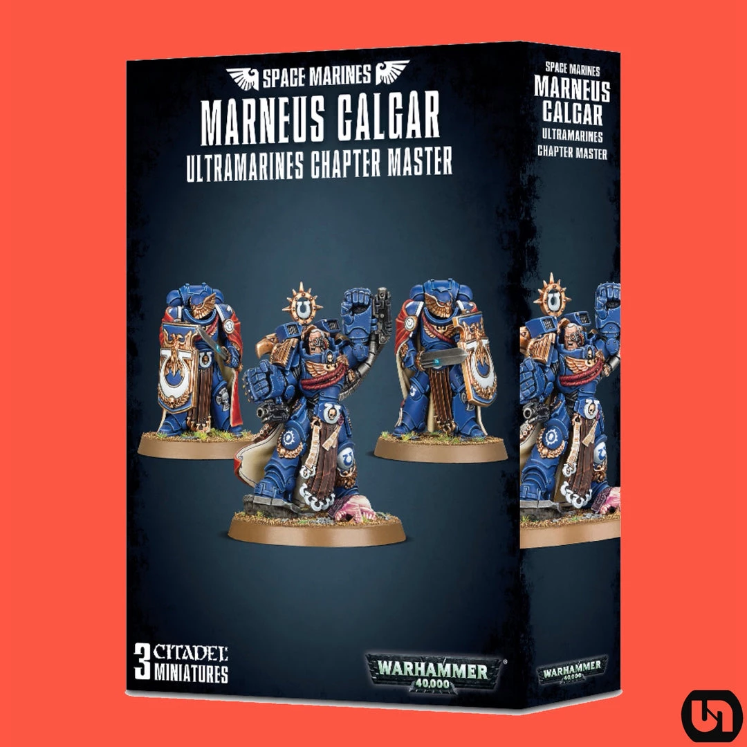 Games Workshop Miniatures Warhammer: 40,000 - Ultramarines-Marneus Calgar With Victrix Honour Guard 3 Games Workshop Miniatures Warhammer: 40,000 - Ultramarines-Marneus Calgar With Victrix Honour Guard
