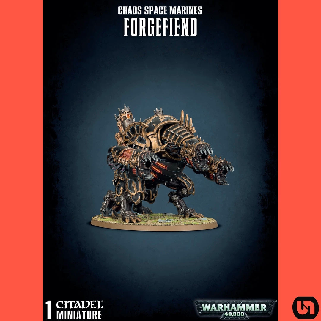 Games Workshop Warhammer: 40,000 - Chaos Space Marines-Forgefiend