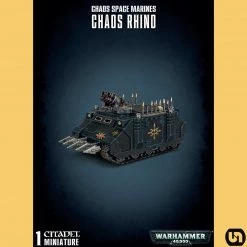 Games Workshop Warhammer: 40,000 - Chaos Space Marines-Chaos Rhino Miniatures