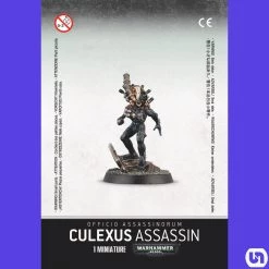 Games Workshop Warhammer: 40,000 - Officio Assassinorum-Culexus Assassin Miniatures