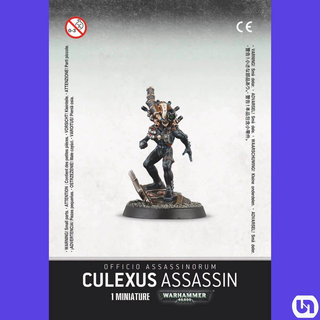 Games Workshop Warhammer: 40,000 - Officio Assassinorum-Culexus Assassin Miniatures 3 Games Workshop Warhammer: 40,000 - Officio Assassinorum-Culexus Assassin Miniatures