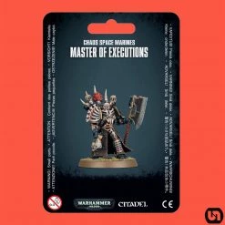 Games Workshop Warhammer: 40,000 - Chaos Space Marines-Master Of Executions Miniatures