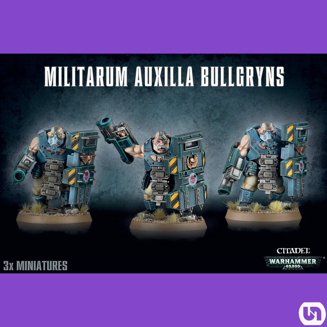 Games Workshop Miniatures Warhammer: 40,000 - Astra Militarum-Bullgryns 3 Games Workshop Miniatures Warhammer: 40,000 - Astra Militarum-Bullgryns