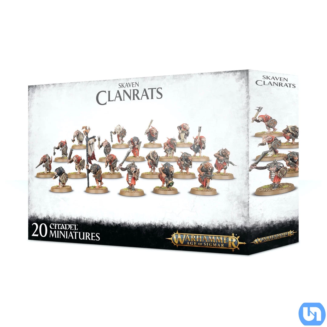 Games Workshop Warhammer: Age Of Sigmar - Skaven-Clanrats 3 Games Workshop Warhammer: Age Of Sigmar - Skaven-Clanrats