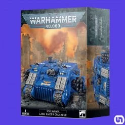 Games Workshop Miniatures Warhammer: 40,000 - Space Marines-Land Raider Crusader