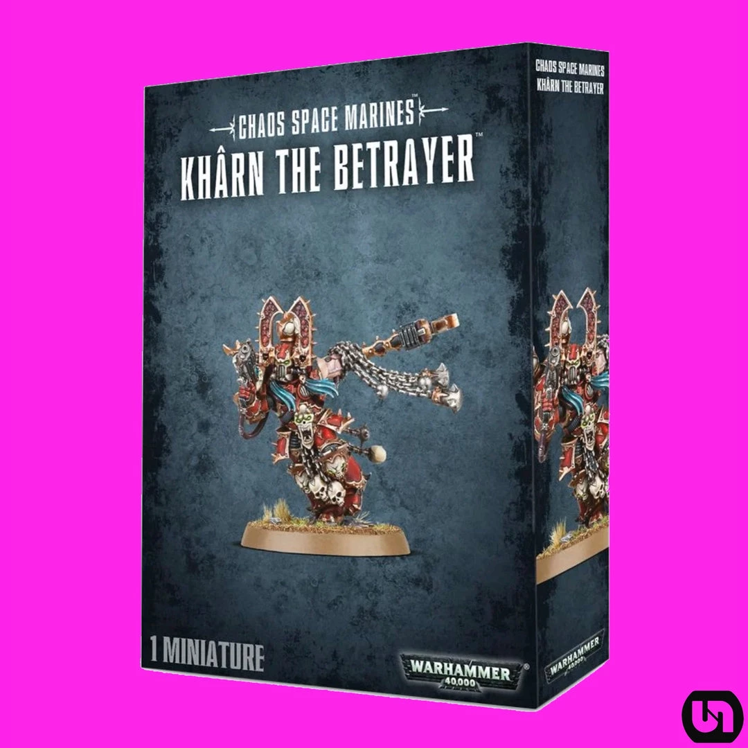 Games Workshop Miniatures Warhammer: 40,000 - Chaos Space Marines-Kharn The Betrayer 3 Games Workshop Miniatures Warhammer: 40,000 - Chaos Space Marines-Kharn The Betrayer
