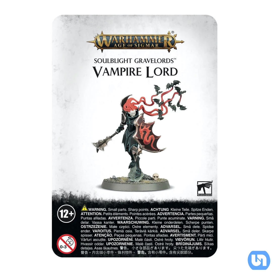 Games Workshop Warhammer: Age Of Sigmar - Soulblight Gravelords-Vampire Lord Miniatures