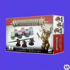Games Workshop Warhammer: Age Of Sigmar - Orruk Warclans-Gutrippaz + Paints Set